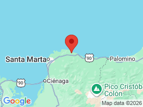 Map of Site Report: Parque Tayrona, Colombia